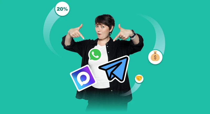 Серіктестік бағдарлама WSENDER — тартылған клиенттердің төлемдерінің 20%-ы